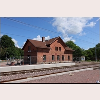 Väse station den 8 juli 2023. Foto: Peter Berggren. 