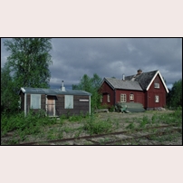 Kvarnbränna station den 27 juni 1991. Foto: Peter Berggren. 