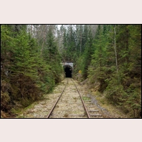 Bollsby tunnel från norr den 16 april 2025. Foto: Peter Berggren. 