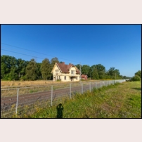 Horda station den 15 augusti 2020. Foto: Peter Berggren. 