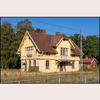 Horda station den 15 augusti 2020. Foto: Peter Berggren. 