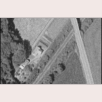 570 Bjerred på flygbild från 1973, från kartbild.com. Foto: Okänd. 