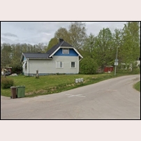 Olsäter banvaktsstuga i maj 2025. Bild från Google Maps Street View. Foto: Okänd. 