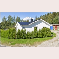 Vattjom banvaktsstuga i augusti 2023. Bild från Google Street View. Foto: Okänd. 