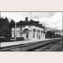 Kolbäck station på 1930-talet. Foto: Okänd. 