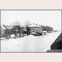 Stugsund station 1931. Foto: Okänd. 