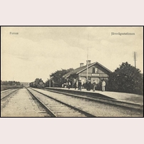 Forssa station i början av 1900-talet. Foto: Okänd. 