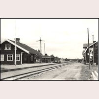 Lane station på 1940-talet. Foto: Okänd. 