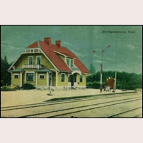 Boalt station på 1910-talet. Foto: Okänd. 