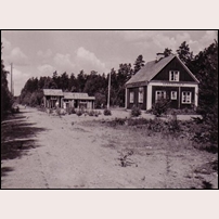Ventzelholm f.d. station den 19 juli 1950. Foto: Okänd. 