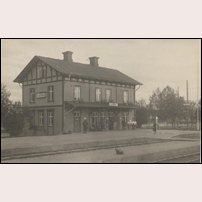 Björna station i mitten av 1930-talet. Foto: Okänd. 