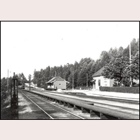 Handen station på 1930-talet. Foto: Okänd. 