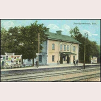 Fors station 1919. Foto: Okänd. 