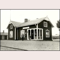 Fliseryd station 1911. Foto: K. Holmér. 
