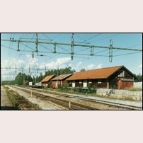 Nyåker station den 7 augusti 1996. Foto: Jöran Johansson. 