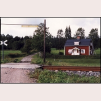 795 Torsboda . Numera är vägövergången borttagen (not. 2009). Foto: Jöran Johansson. 