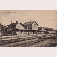 Höör station, troligen i början av 1900-talet. Foto: Okänd. 