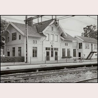Nol station på 1950-talet. Foto: Okänd. 