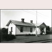 Yxern station tidigt 1900-tal. Bilden kommer från Hans Källgren. Foto: Okänd. 