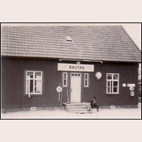 Rautas station. Foto: Okänd. 