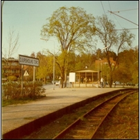 Djursholms torg 1976. Foto: Per Engström. 
