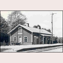 Holje station. Foto: Okänd. 