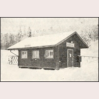 Näkna hållplats. Bild ur Sveriges Järnvägsstationer (1948). Foto: Okänd. 