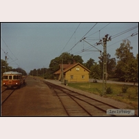 Igelstorp station 1968 - 1969. Bild från Sveriges Järnvägsmuseum. Foto: Okänd. 
