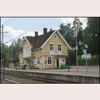 Hestra station den 26 juni 2010. Foto: Olle Alm. 