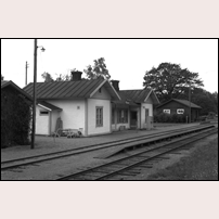 Ulvö station 1966. Bild från Sveriges Järnvägsmuseum. Foto: Sven Ove Lundberg. 