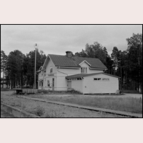 Furudal station den 25 juli 1979. Foto: Karl-Axel Eriksson. 