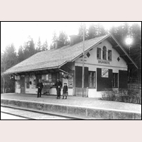 Brunsberg station 1904. Foto: Okänd. 