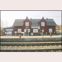 Björkliden station i oktober 1999. Foto: Olle Alm. 