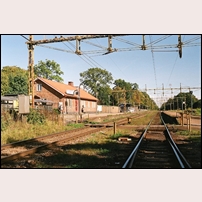 Perstorp station den 19 september 2009. Foto: Olle Alm. 