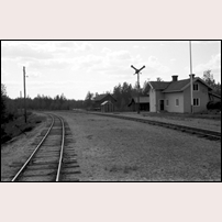 Rysjön station den 19 juni 1967. Foto: Jöran Johansson. 