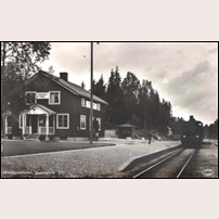 Gustavsfors station. Foto: Okänd. 
