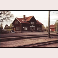 Faringe station 1961 eller 1962. Foto: Jöran Johansson. 