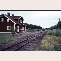 Lillie station omkring 1961. Foto: Jöran Johansson. 