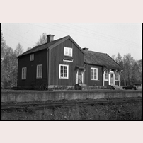 Näsbykulla station 1964. Foto: Sven Ove Lundberg. 