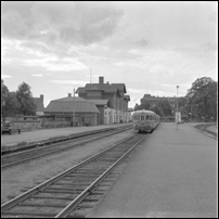 Ystad station 1972. Foto: Sven Ove Lundberg. 