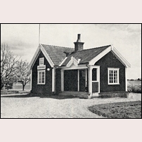 Spärringe station före 1944. Bild ur NÖJ och MÖJ 1924-1944. Foto: Okänd. 