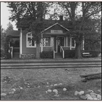 Bohult station 1936. Foto: Okänd. 
