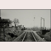 624 Reslöv i oktober 1957. Bild från SJ Signalsektion. Foto: Okänd. 