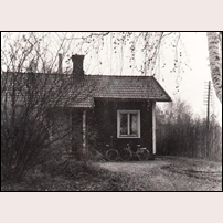21 Östanfors. Bilden är troligen tagen på 1940- eller 1950-talet. Från Olle Anderssons samling på Sågmyra museum. Foto: Okänd. 