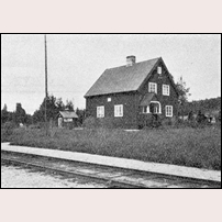 700 BF Hede. Bilden hämtad från den teknisk-ekonomiska redogörelsen över statsbanan Sveg - Hede 1931. Foto: Okänd. 