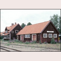 Ytterhogdal station den 21 juli 1991. Foto: Bengt Gustavsson. 