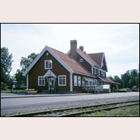 Strömsund station den 9 juli 2001.  Foto: Bengt Gustavsson. 