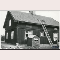 Myrheden hus 9 i augusti 1949. Bild från Sveriges Järnvägsmuseum.  Foto: Okänd. 