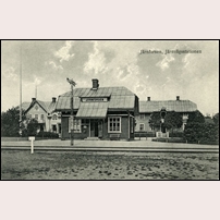 Järnforsen station på en gammal bild, gissningsvis från 1920-talet.  Foto: Okänd. 