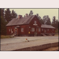 Betåsen station omkring 1970. Bild från Sveriges Järnvägsmuseum. Foto: Okänd. 